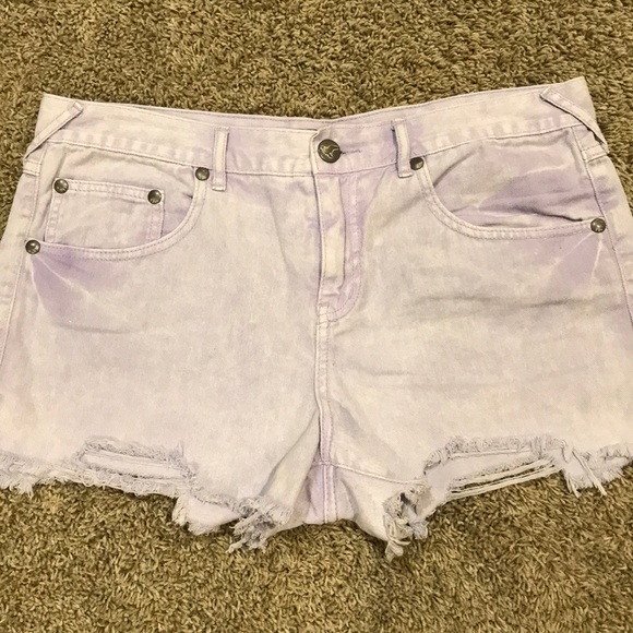 Free People Pants - Free People Lilac Shorts Size 31